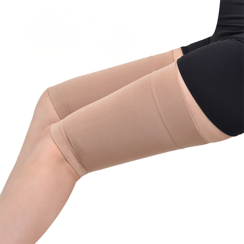 Seamless Anti Chafe Thigh Compression Sleeves - image 6