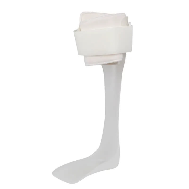 Adjustable Foot Drop Ankle Brace - White - Right Foot - XL - image 0