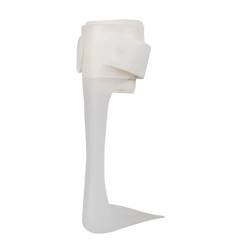 Adjustable Foot Drop Ankle Brace - White - Left Foot - XL - image 1