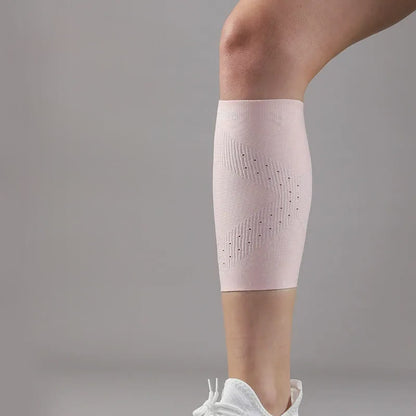 Air Mesh Compression Calf Sleeve - Pink - XL - image 4