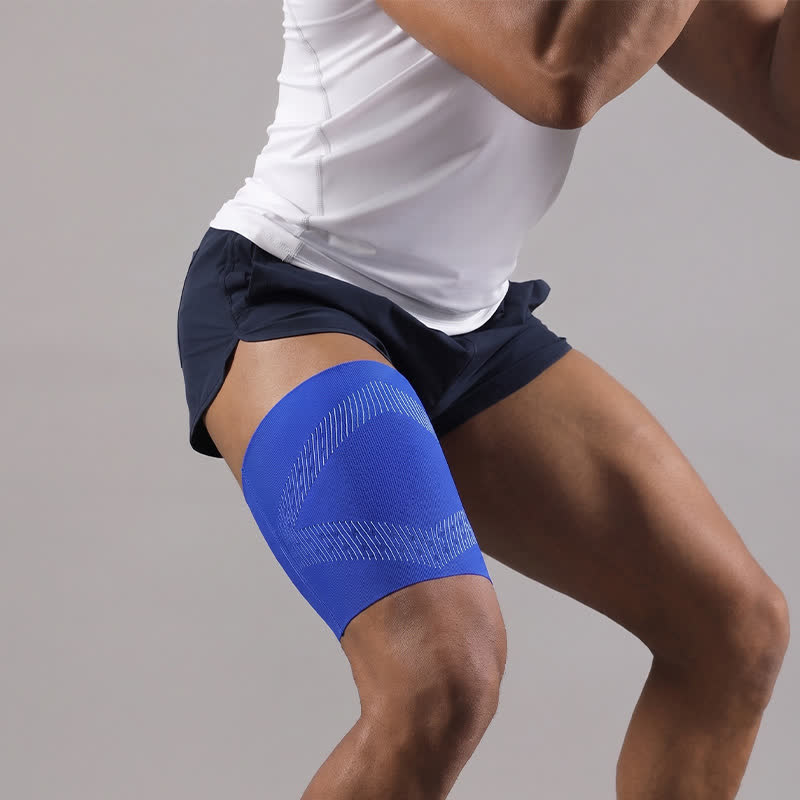 Seamless Performance Thigh Compression Sleeve - image 2