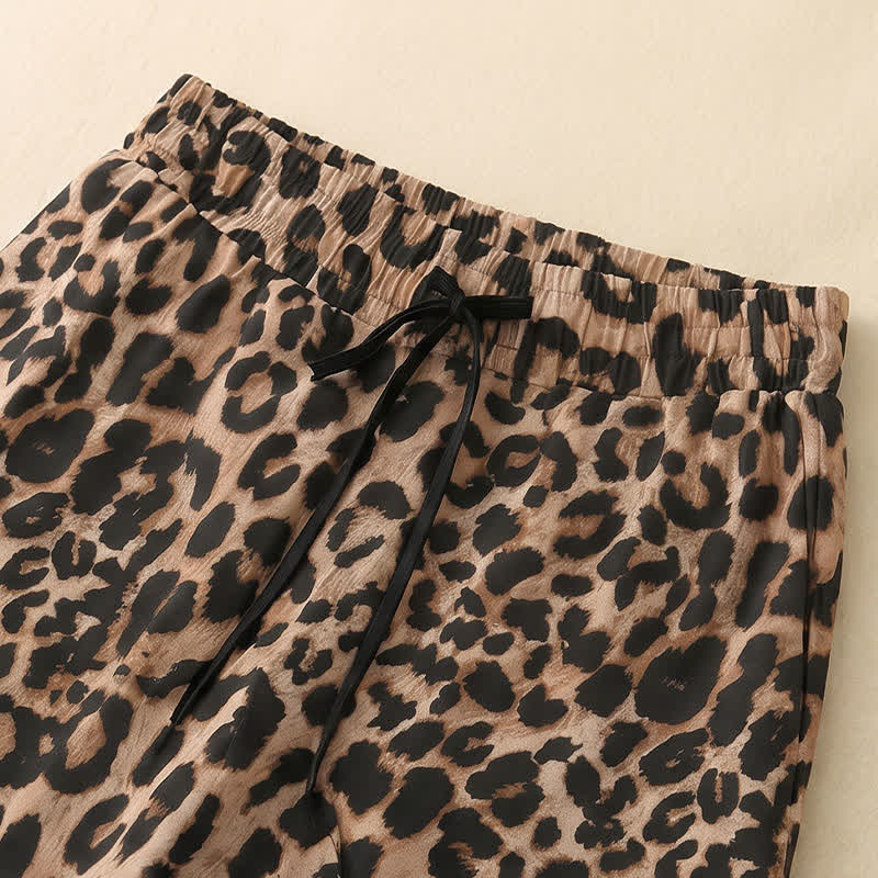 Heather Gray Wide Leg Lounge Pants - image 22