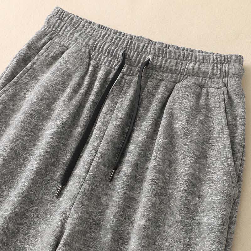 Heather Gray Wide Leg Lounge Pants - image 25