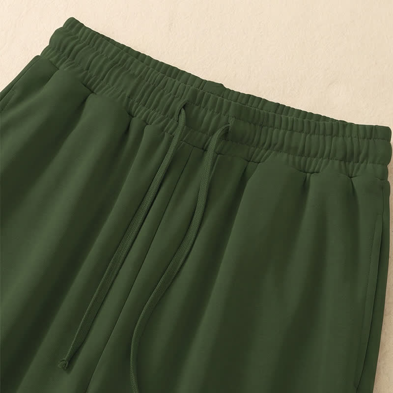 Heather Gray Wide Leg Lounge Pants - image 21