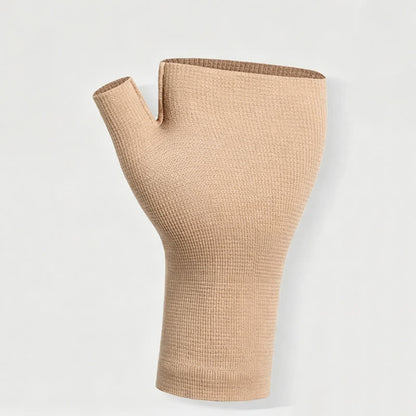 Open Finger Wrist Sleeves - Nude - L - image 5
