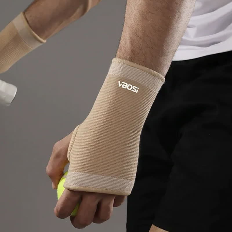 Breathable Compression Wrist Sleeves - Nude - XL - image 4