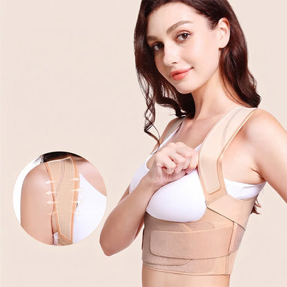 Open Bust Cross Back Posture Corrector Brace - image 2