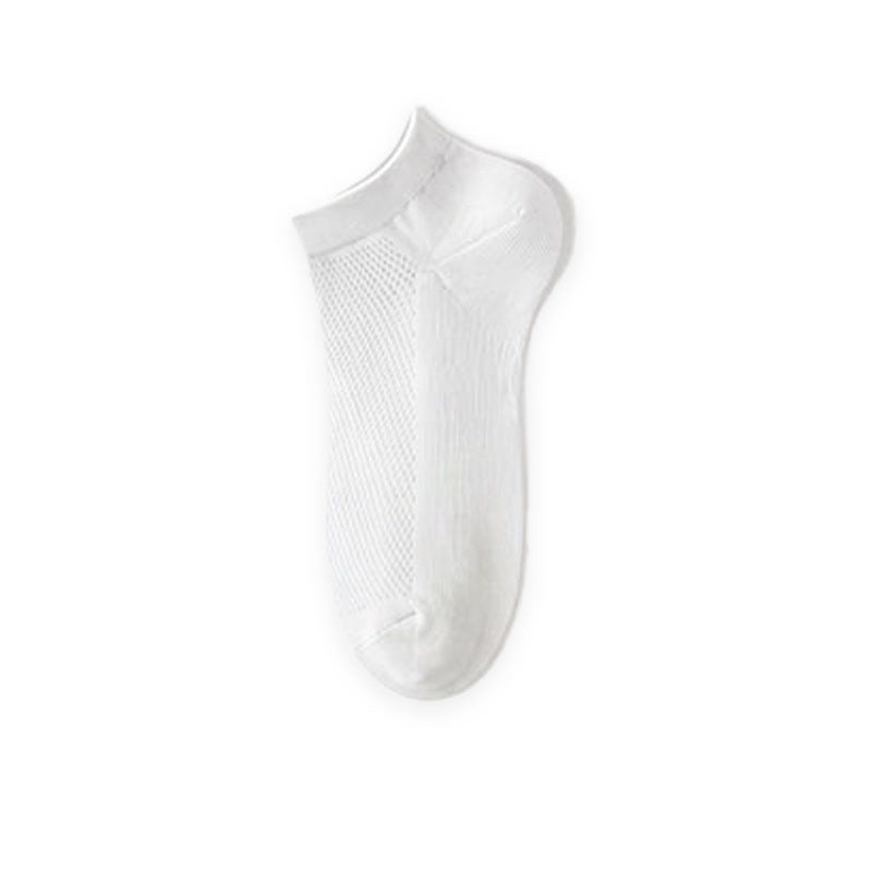 Breathable Mesh Ankle Socks(10 Pairs) - Gray - EU35-42(US2-8.5) - image 11