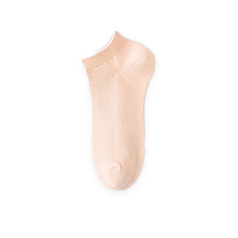 Breathable Mesh Ankle Socks(10 Pairs) - Pink - EU35-42(US2-8.5) - image 12