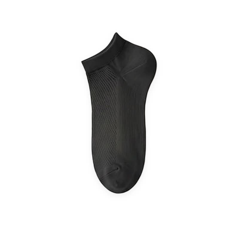 Breathable Mesh Ankle Socks(10 Pairs) - Black - EU35-42(US2-8.5) - image 7