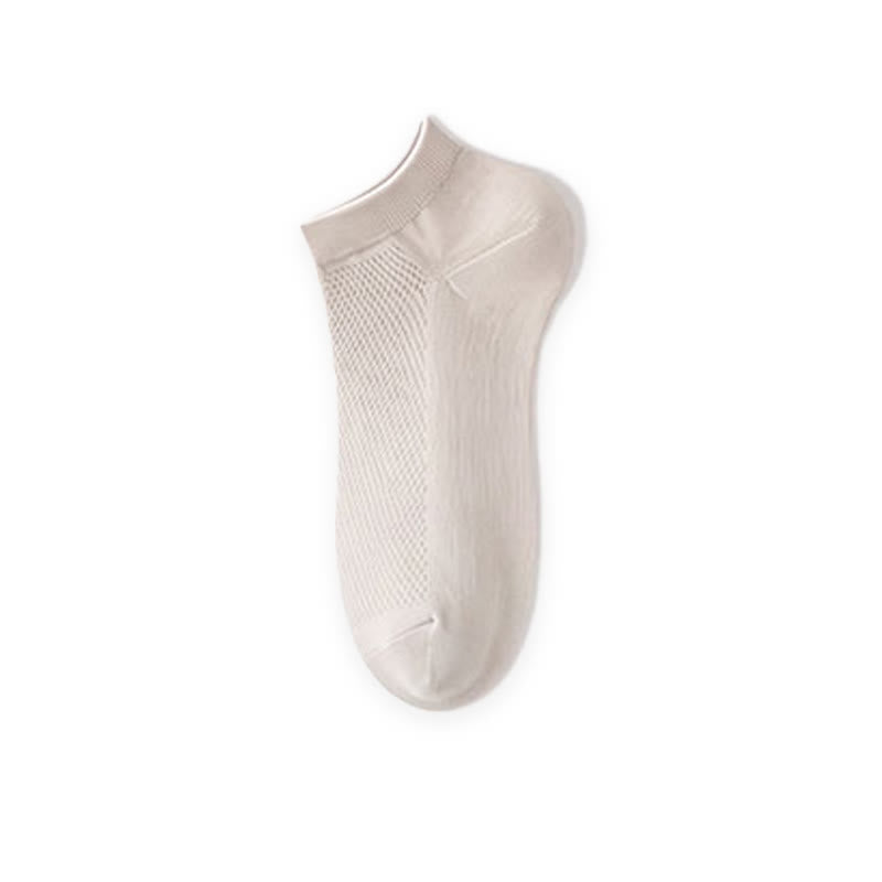 Breathable Mesh Ankle Socks(10 Pairs) - Khaki - EU35-42(US2-8.5) - image 10