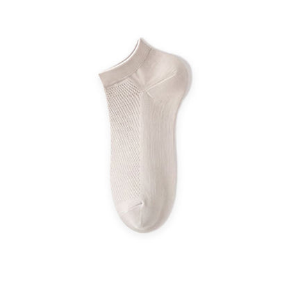 Breathable Mesh Ankle Socks(10 Pairs) - Khaki - EU35-42(US2-8.5) - image 10