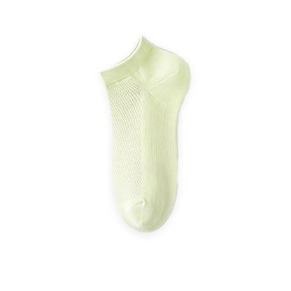 Breathable Mesh Ankle Socks(10 Pairs) - Green - EU35-42(US2-8.5) - image 13