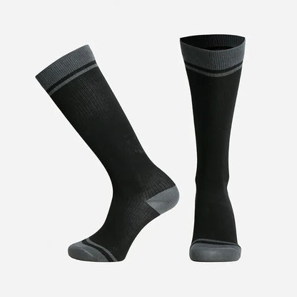 Plus Size Solid Color Sport Compression Socks - image 4