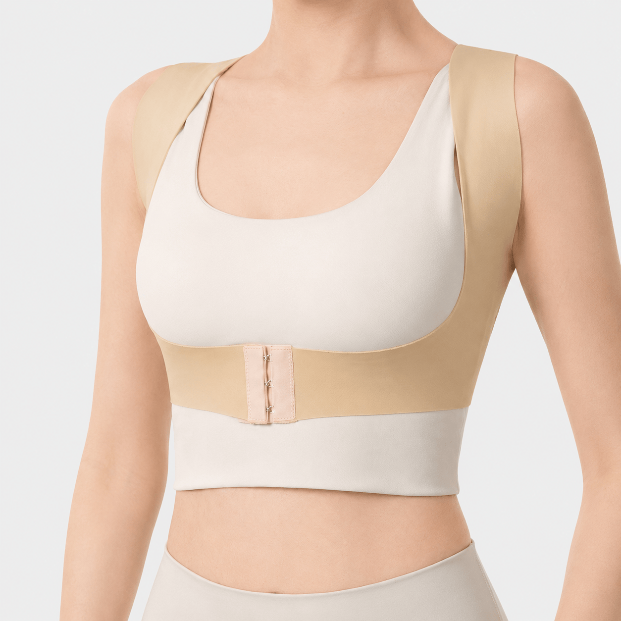 X Back Posture Corrector Brace - Nude - L - image 0