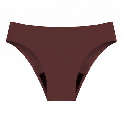 Seamless High Cut Panty - Brown - 4XL - image 9