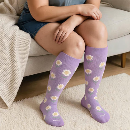 Plus Size Print Compression Socks - image 3