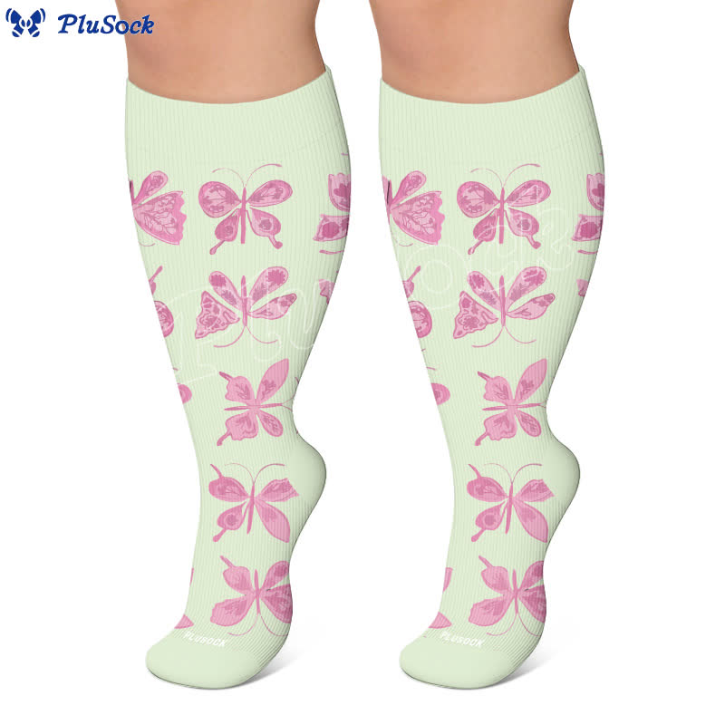 Plus Size Print Compression Socks - image 5