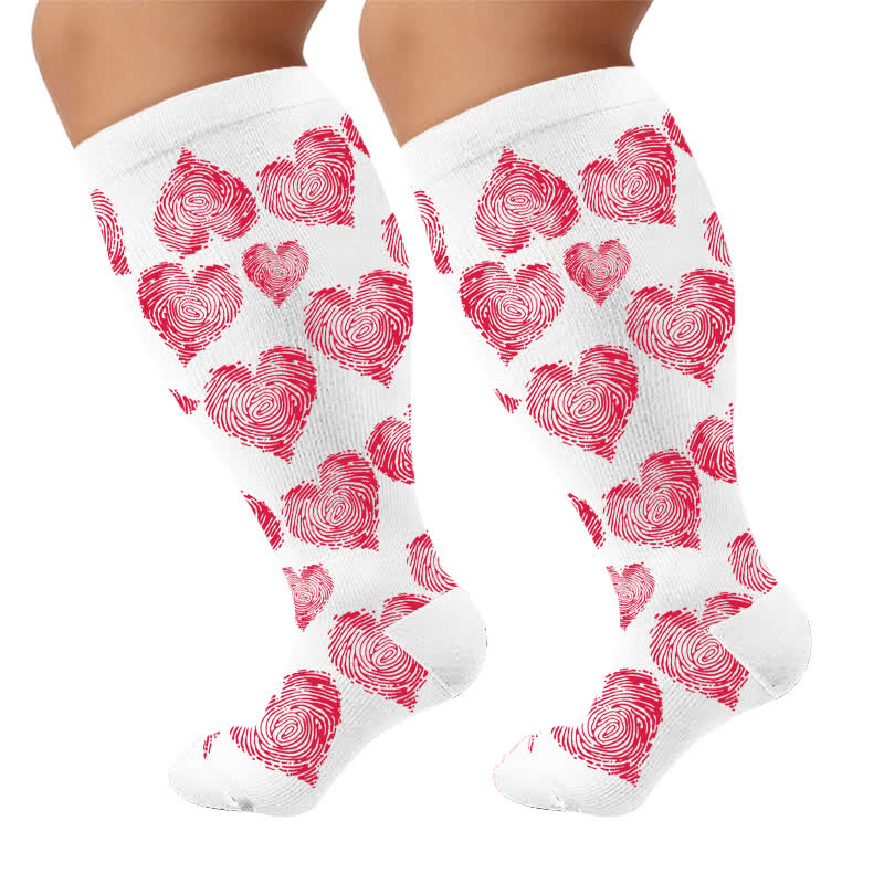 Plus Size Sexy Heart Compression Socks - image 9