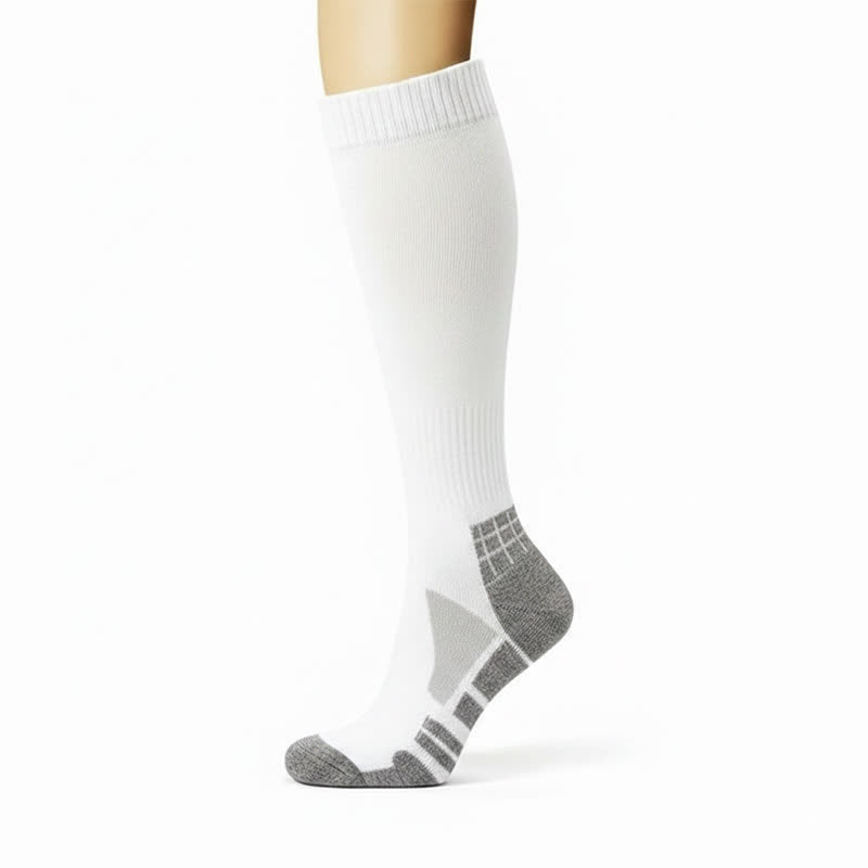 Classic Ribbed Compression Socks(5 Pairs) - image 1