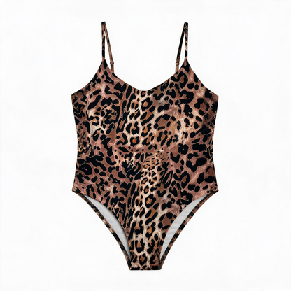 Wild Leopard High Cut One-Piece Swimsuit - image 2