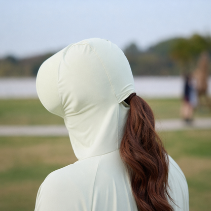 Hooded Zip Sun Protection Jacket - image 8