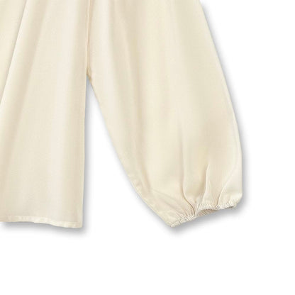 Green Embroidery Slip Dress & White Puff Sleeve Cardigan Two Piece Set - image 2