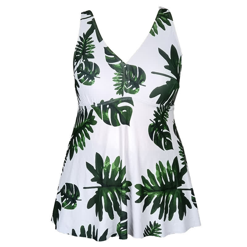 Floral Skirted Swim Dress - image 23