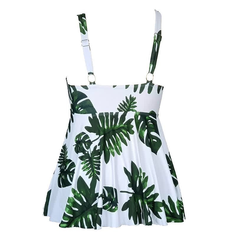 Floral Skirted Swim Dress - image 24