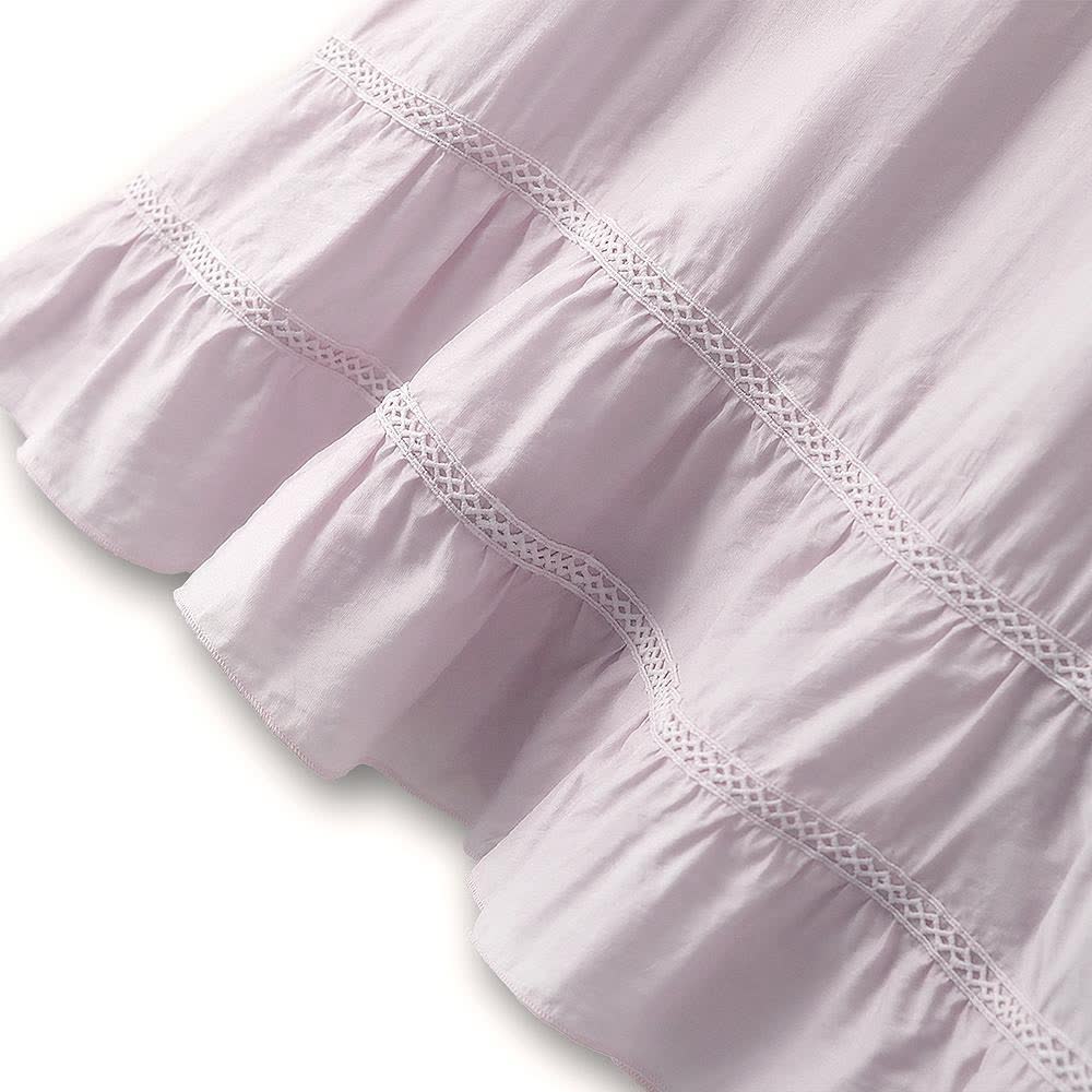 Plus Size Lavender Tassel Tie Boho Blouse - image 4