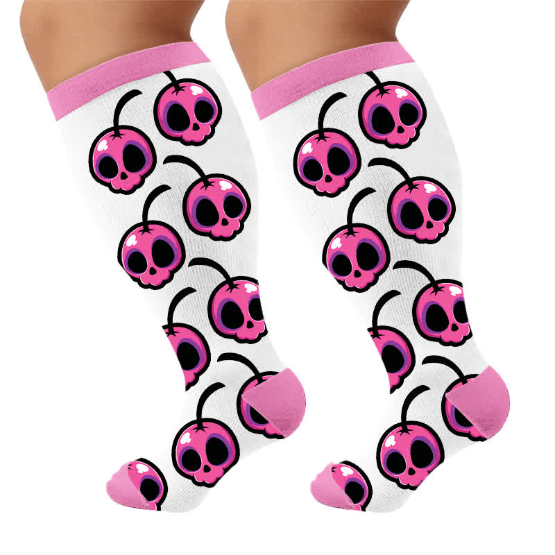 Plus Size Cartoon Alt Compression Socks - image 9