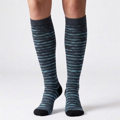 Blue Dots Compression Socks(6 Pairs) - image 5