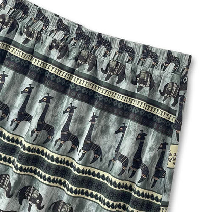 Plus Size Navy Top Animal Print Dress Set - image 3