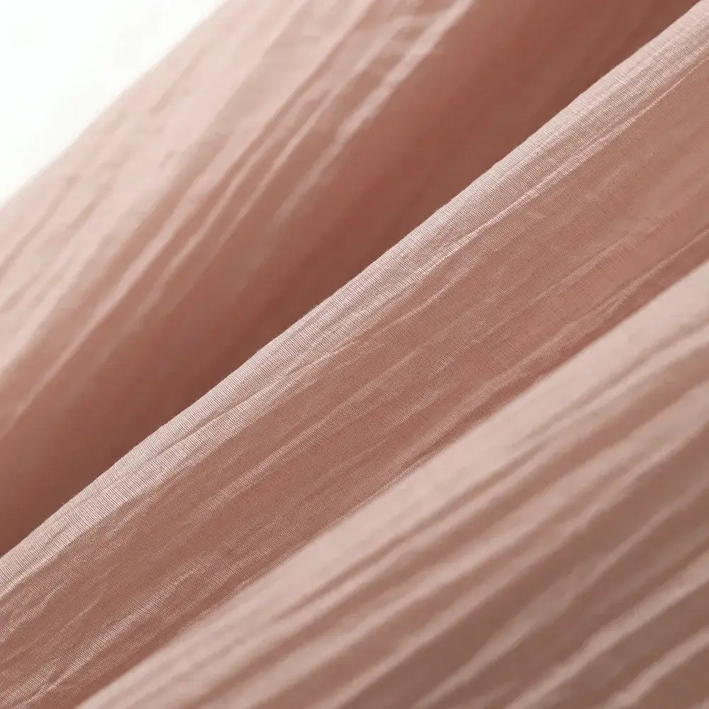 Plus Size Pink Textured Empire Midaxi Dress - image 4