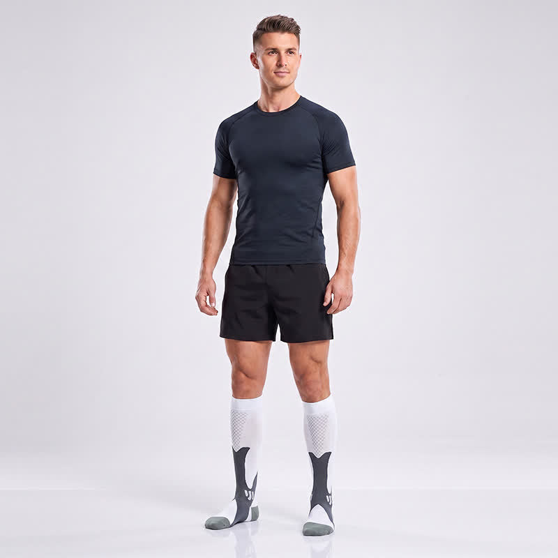 Colorful Stripe Compression Socks(3 Pairs) - image 6