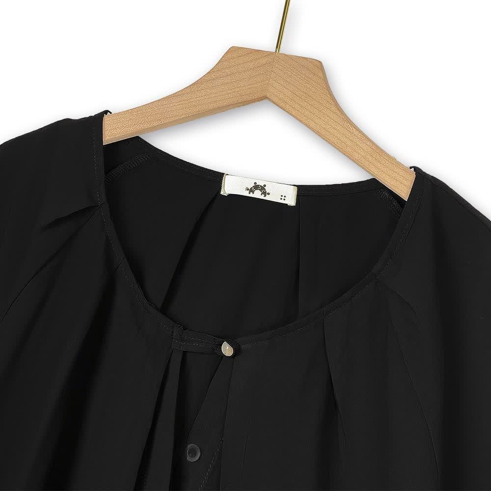 Plus Size Solid Loose Cotton Linen Top and Skirt Set - image 3