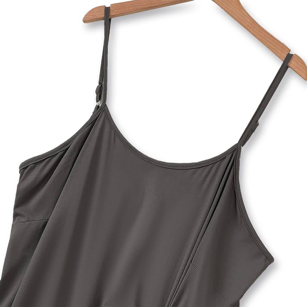 Plus Size Drape Shirt and Cami Dress Set - image 5
