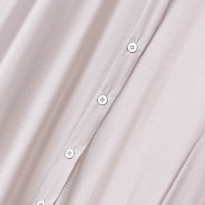 Plus Size Drape Shirt and Cami Dress Set - image 3
