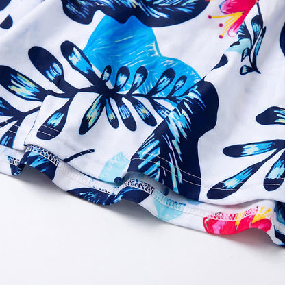 Floral Skirted Swim Dress - image 18