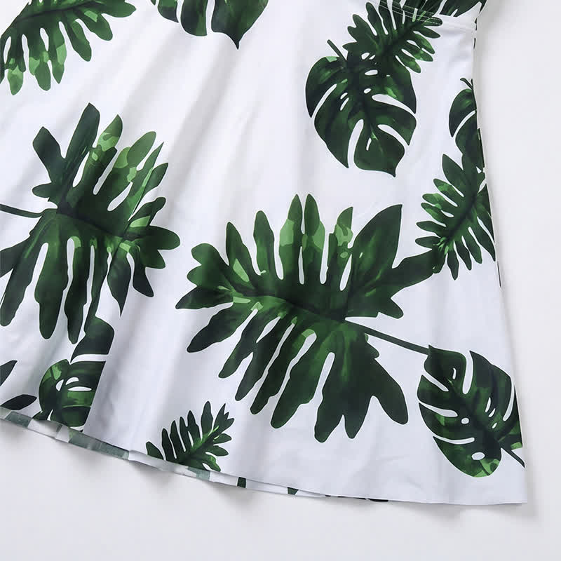 Floral Skirted Swim Dress - image 22