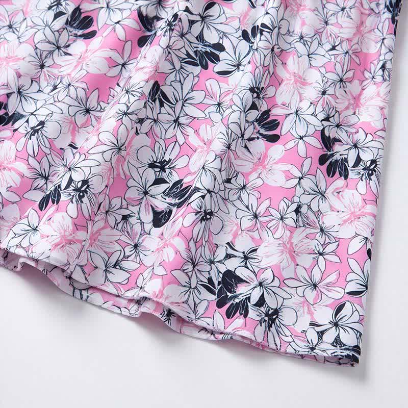 Floral Skirted Swim Dress - image 16