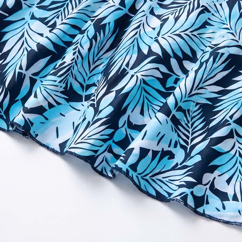 Floral Skirted Swim Dress - image 10