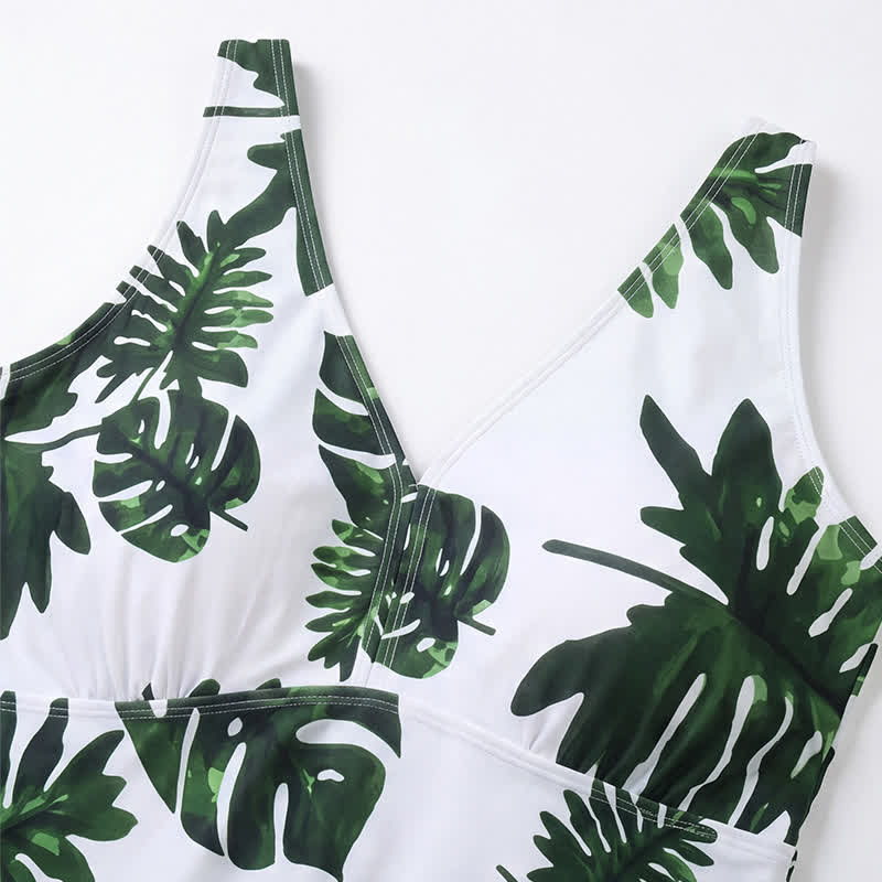 Floral Skirted Swim Dress - image 20