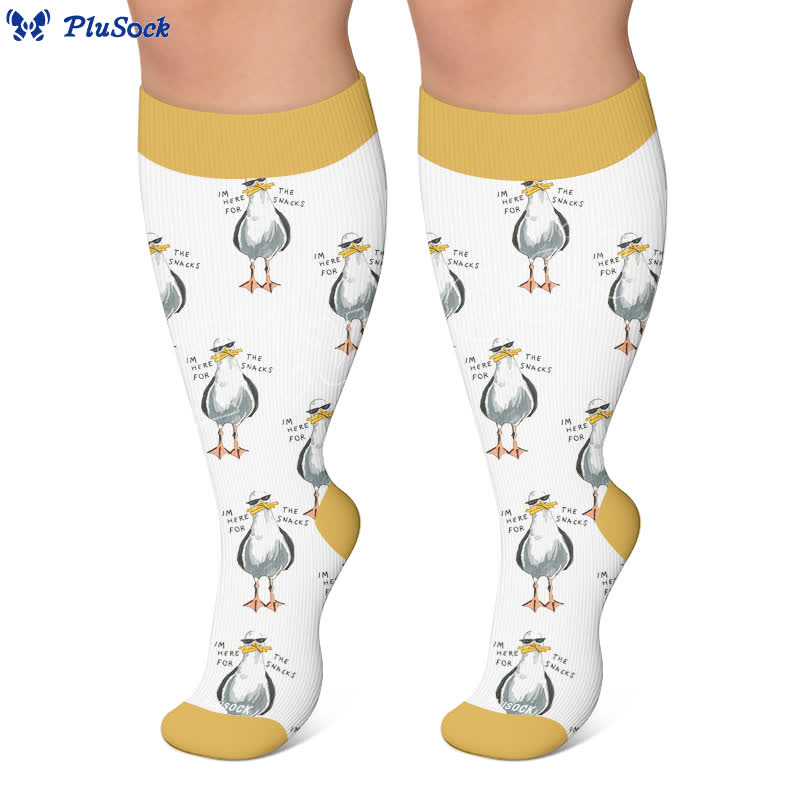Plus Size Penguin Compression Socks - image 4