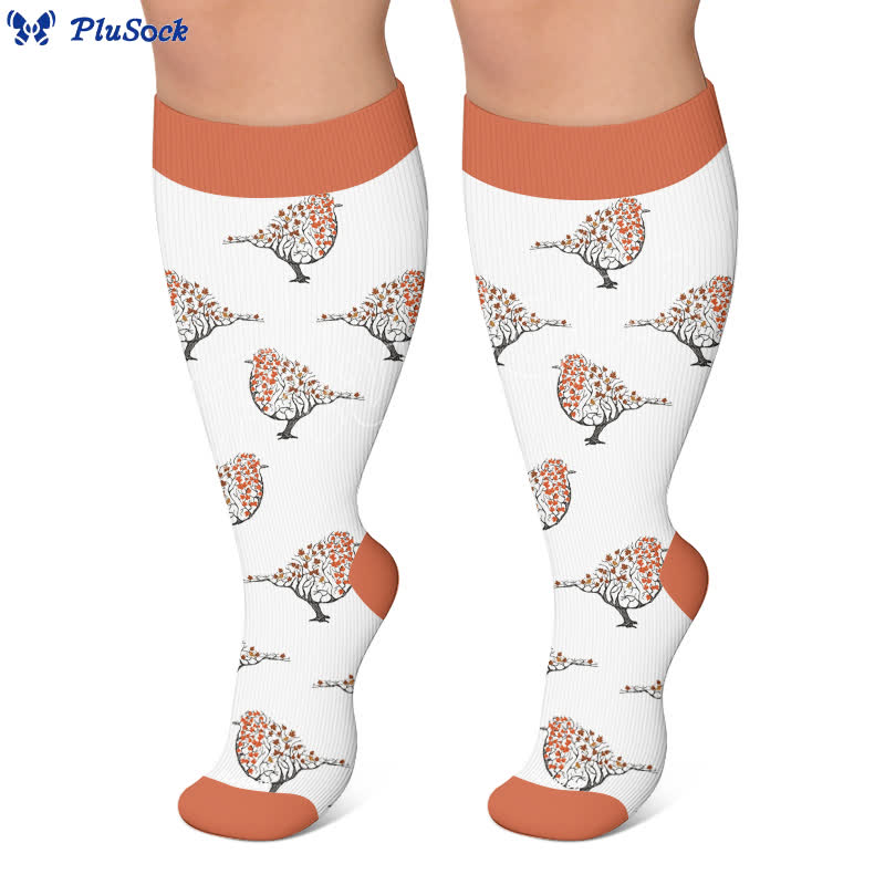 Plus Size Penguin Compression Socks - image 6