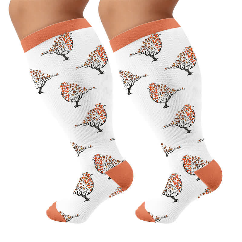 Plus Size Penguin Compression Socks - image 10