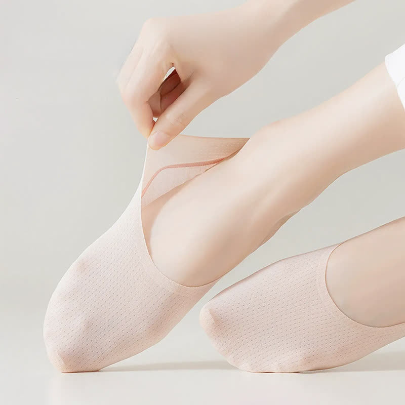 Ice Silk Cooling Soft No Show Socks (6 Pairs) - image 5