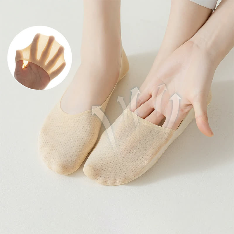 Ice Silk Cooling Soft No Show Socks (6 Pairs) - image 3