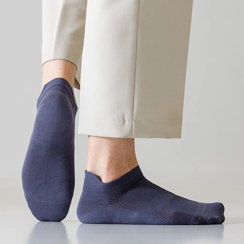 Breathable Mesh Ankle Socks (6 Pairs) - image 2