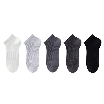 Breathable Antibacterial Ice Silk Ankle Socks (5 Pairs) - image 11